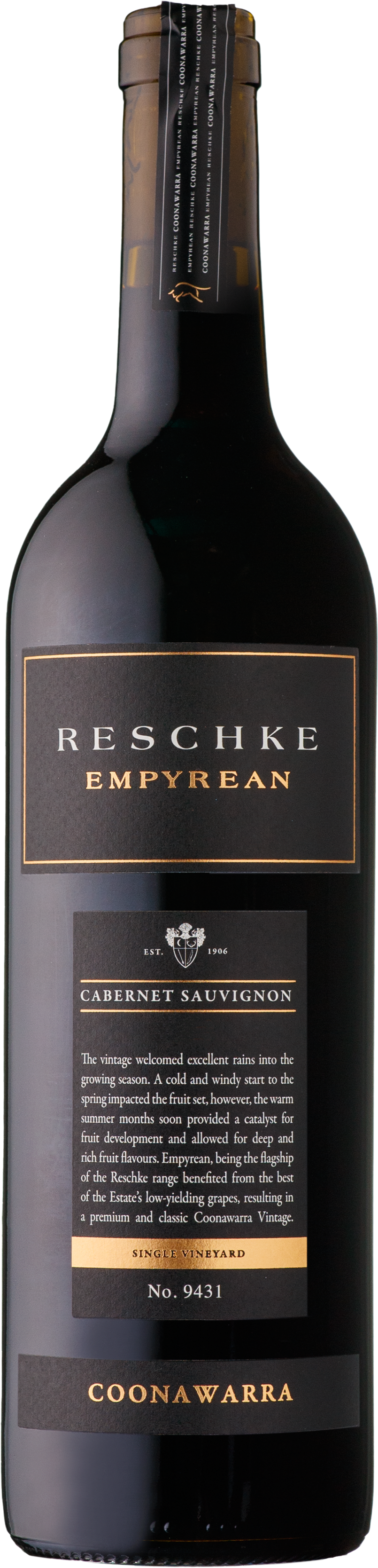 Reschke Wines Empyrean Coonawarra Cabernet Sauvignon 2014